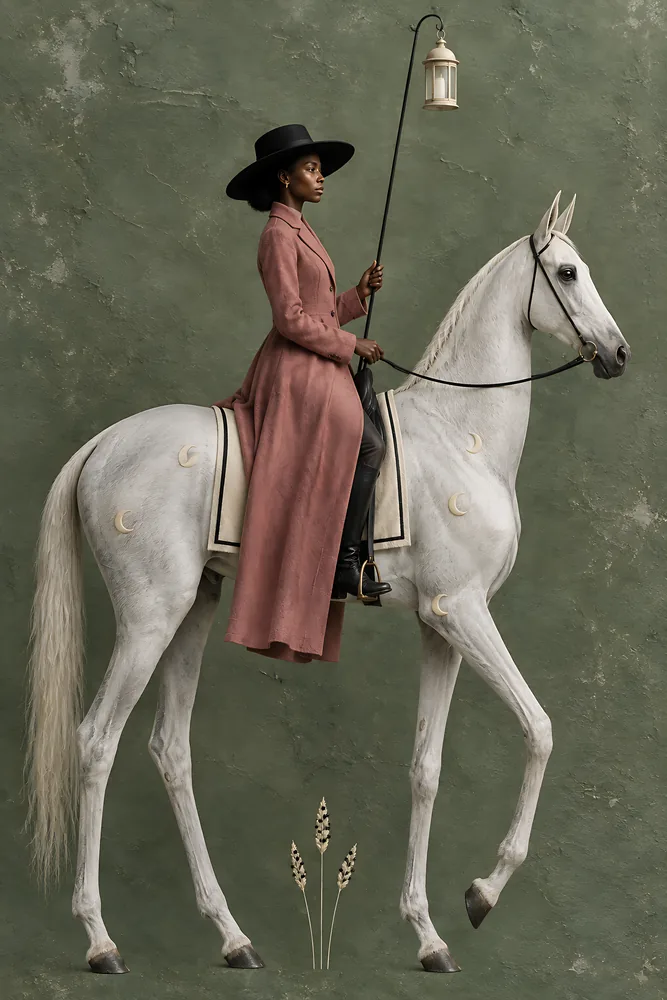 Grey Horse, Lantern