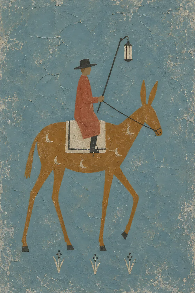 Lantern Bearer, Blue